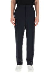 WOOL AND MOHAIR FORMAL TROUSERS